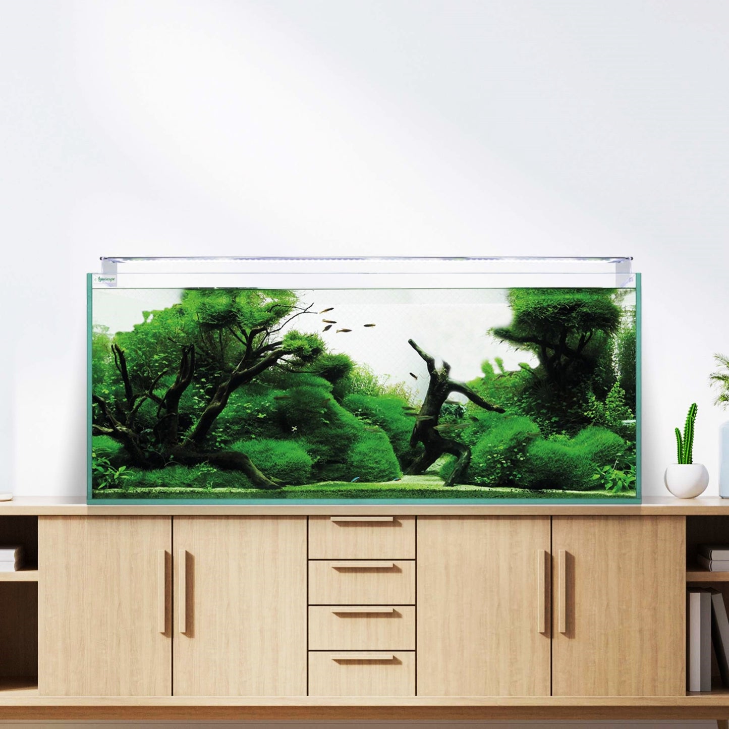 Acuario Kit AquaScape RGB PRO Extra Claro 330 de 300 litros