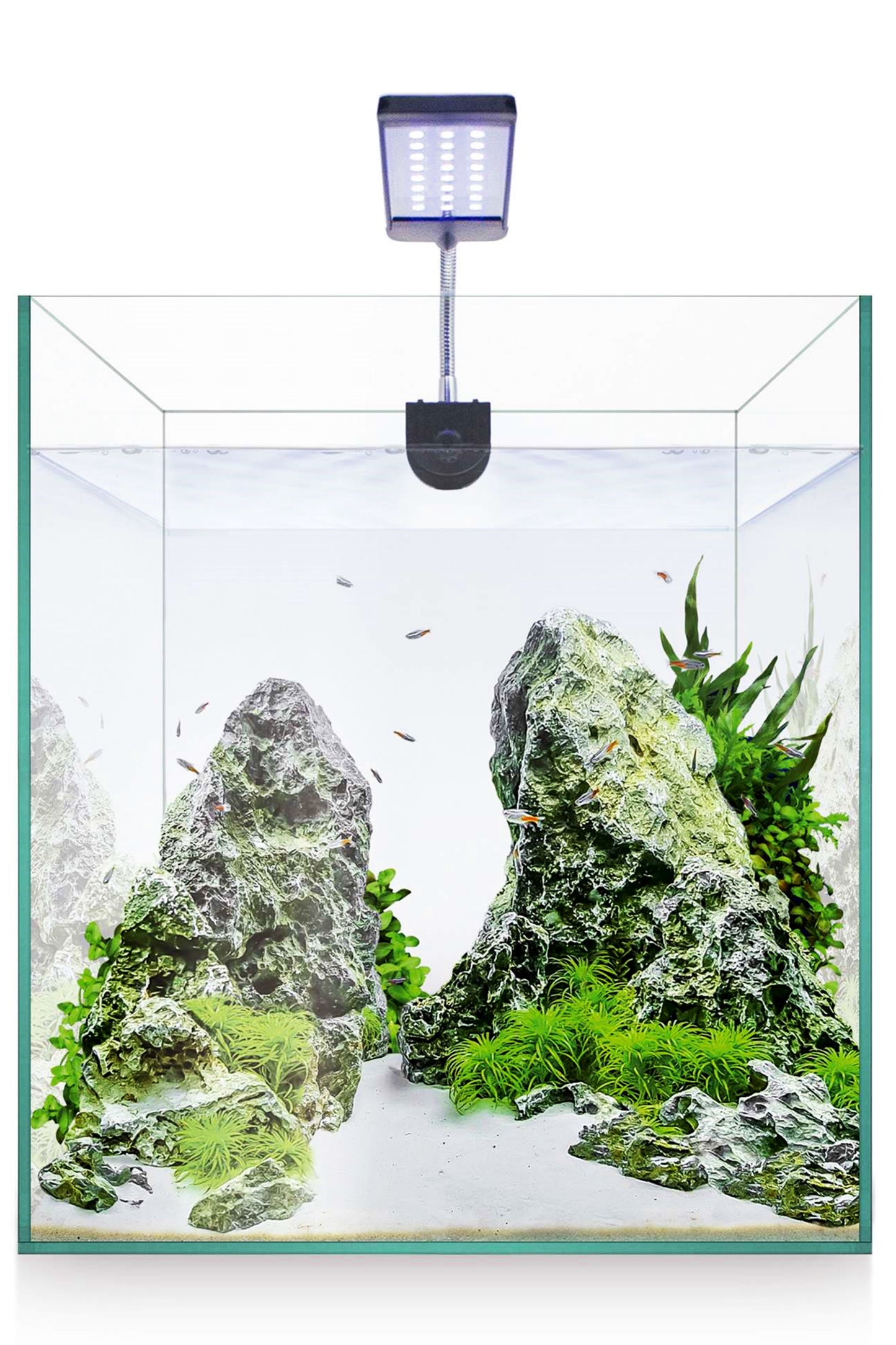 Acuario Kit Nano AquaScape RGB 10 de 10 litros