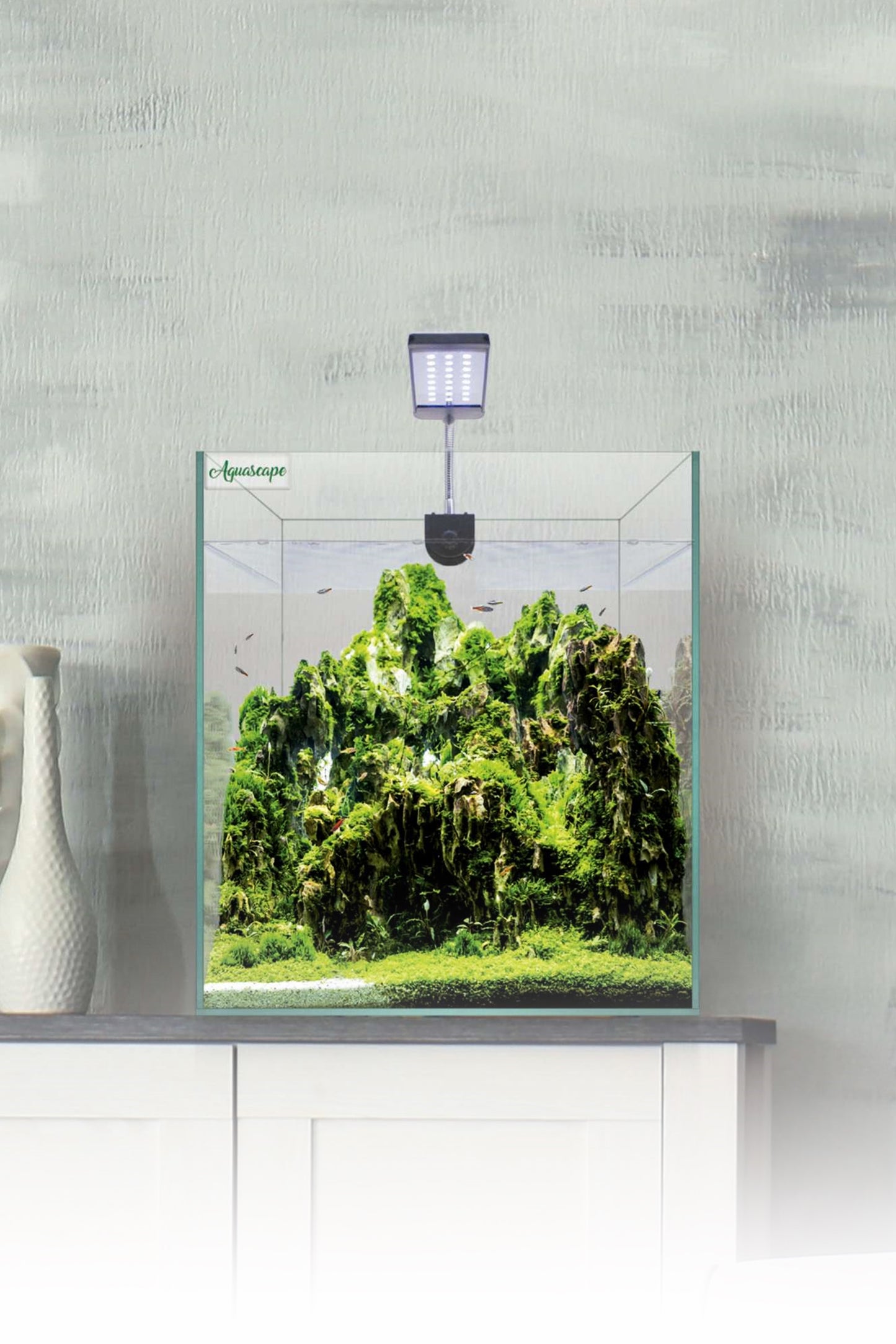 Acuario Kit Nano AquaScape RGB 30 de 28 litros
