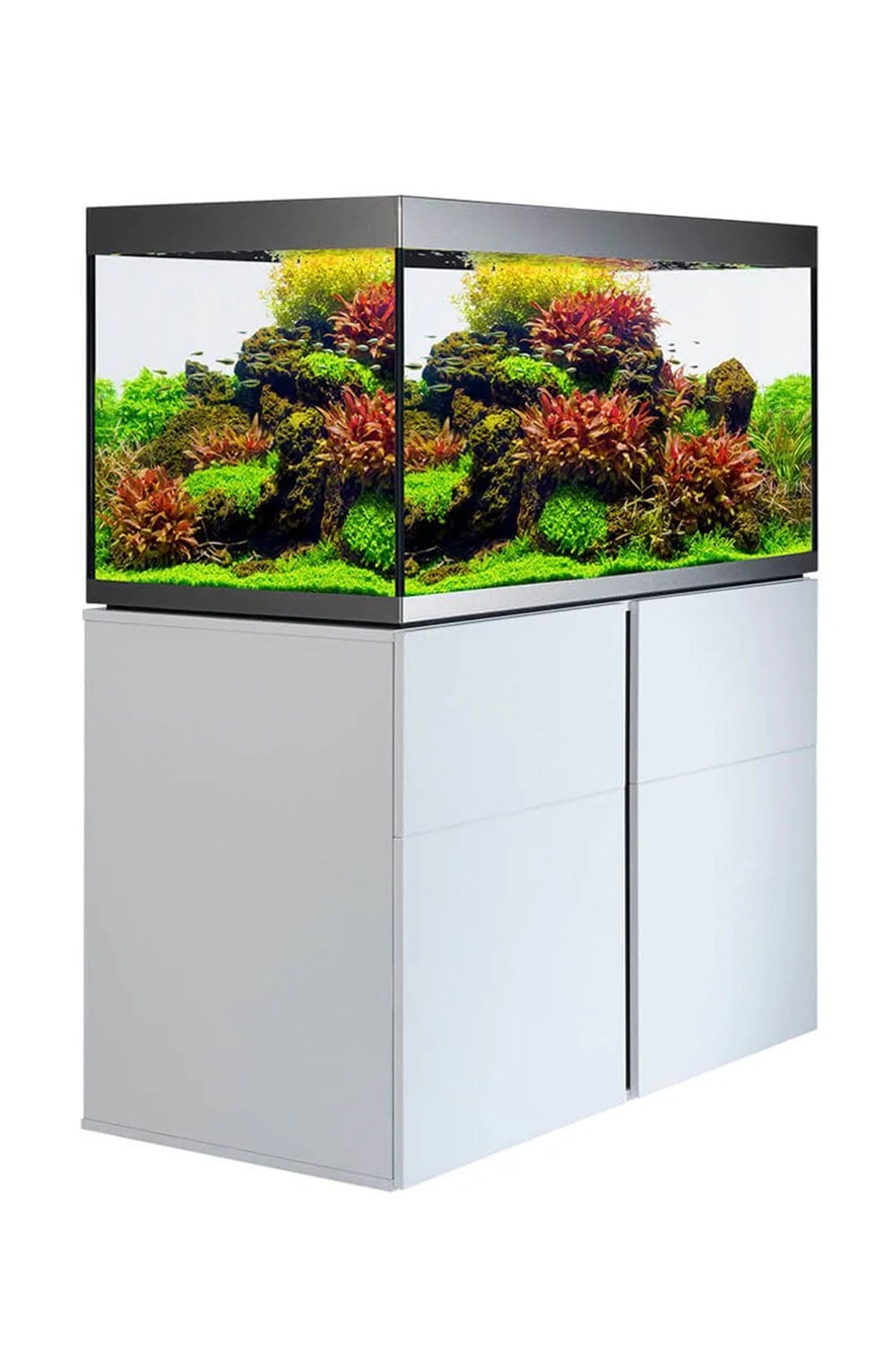 Acuario Fluval SIENA de 272 litros con mueble en Blanco