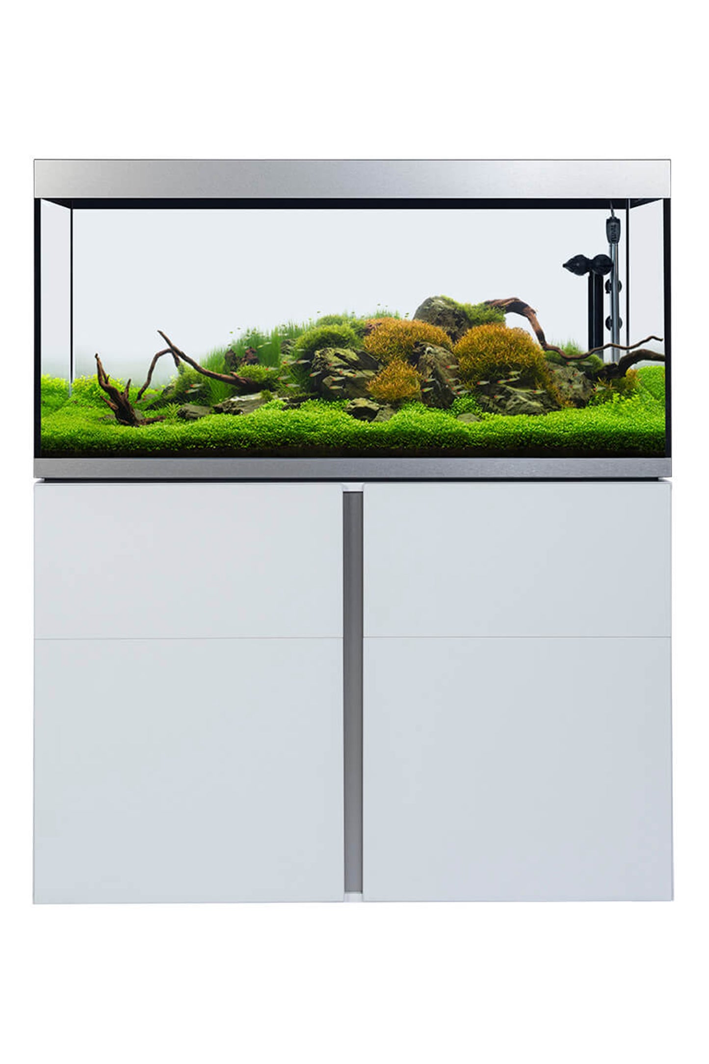 Acuario Fluval SIENA de 332 litros con mueble en Blanco