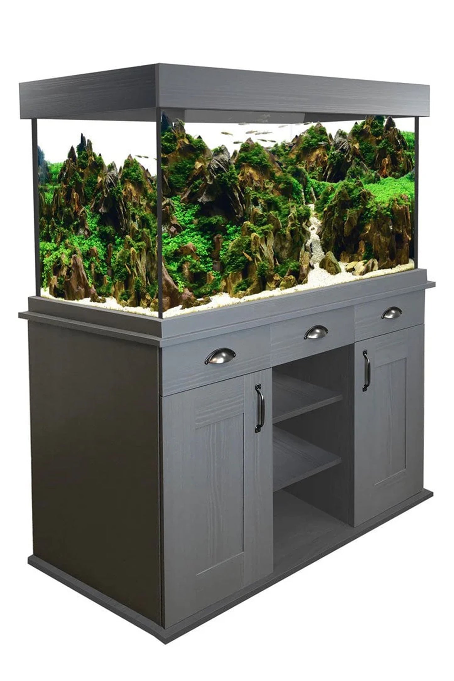 Acuario Fluval Shaker 252 litros en Gris