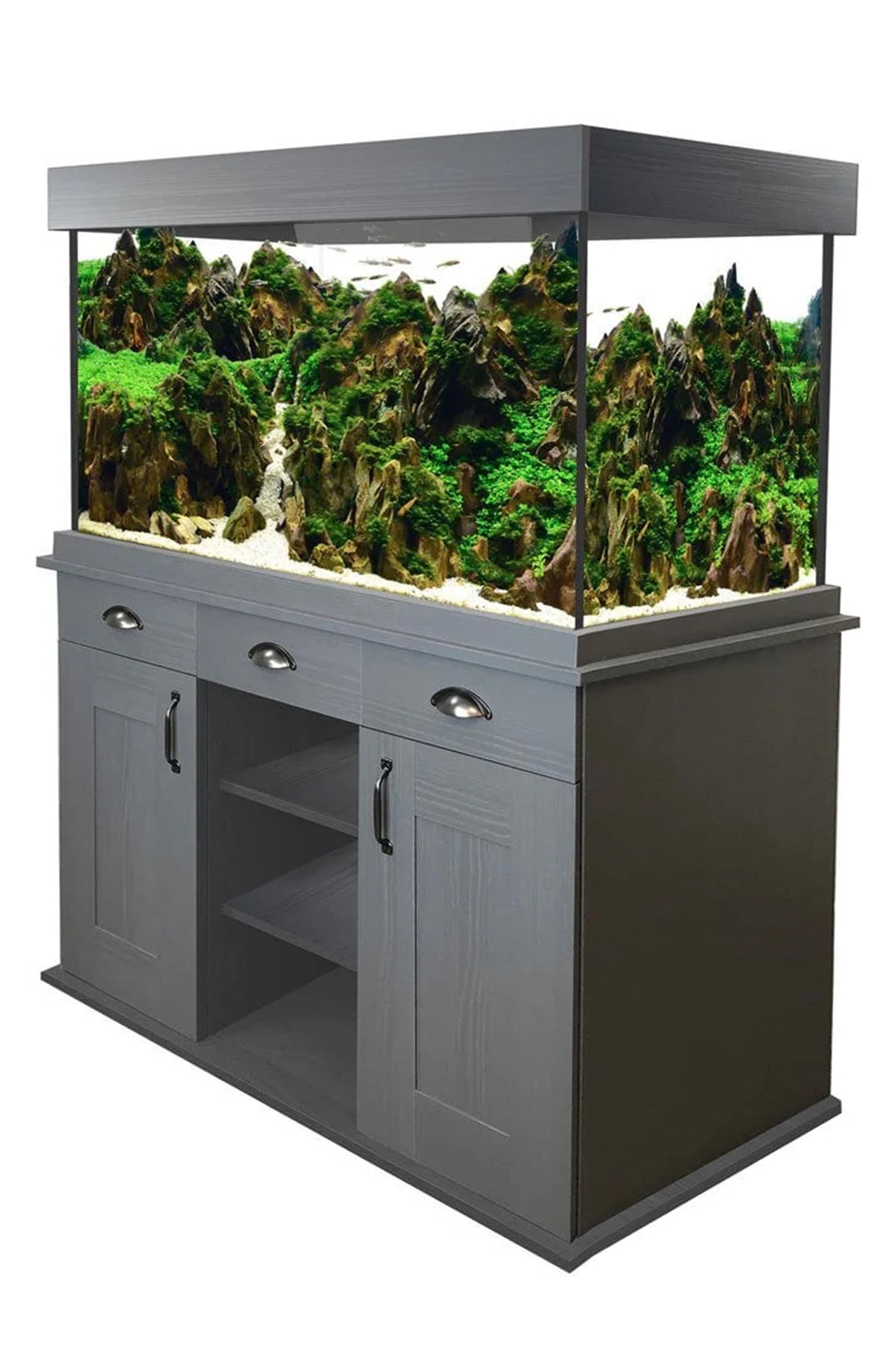 Acuario Fluval Shaker 345 litros en Gris