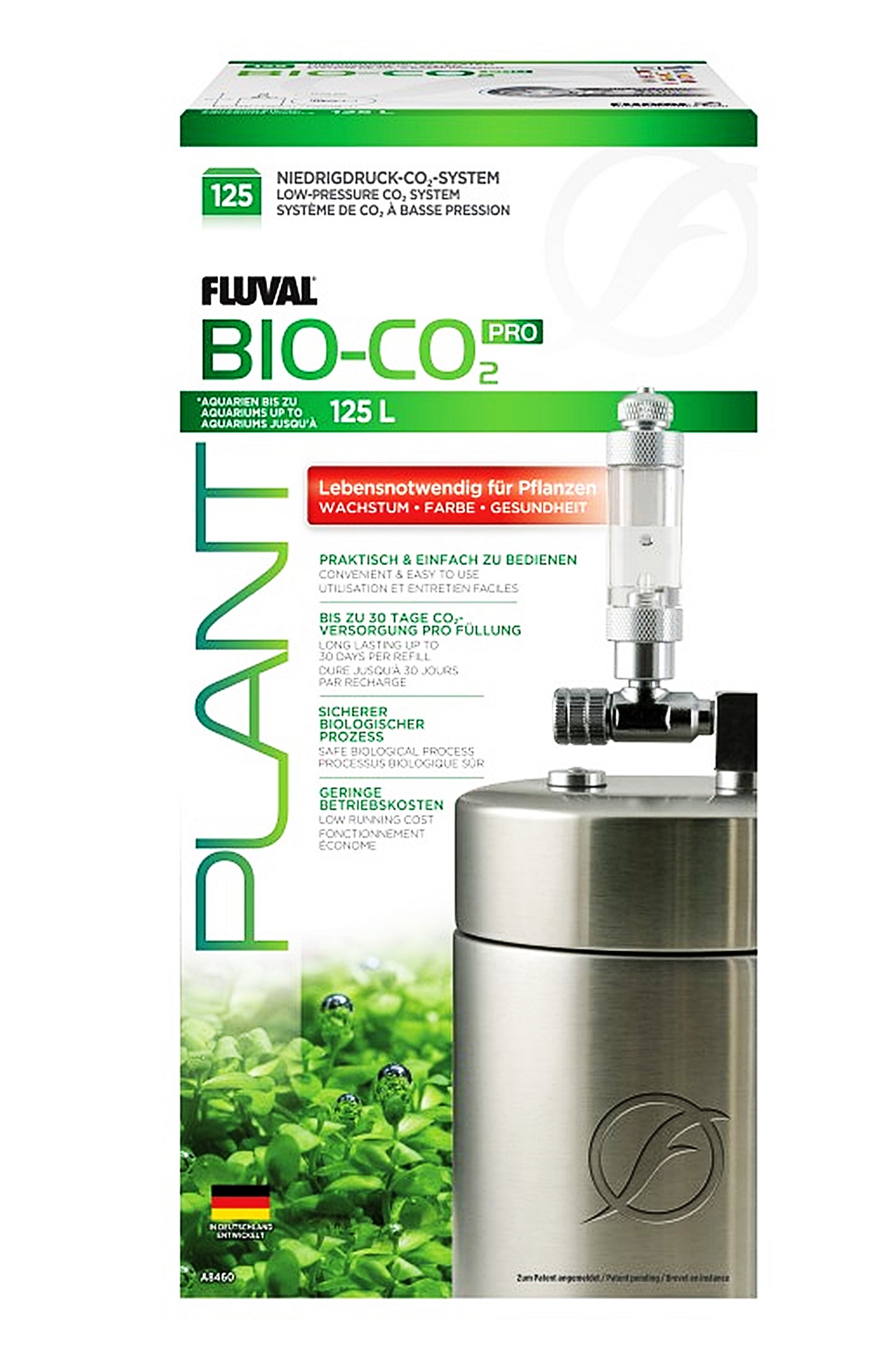 Sistema Fluval BIO-CO? PRO para acuarios de 125 litros (CO2)