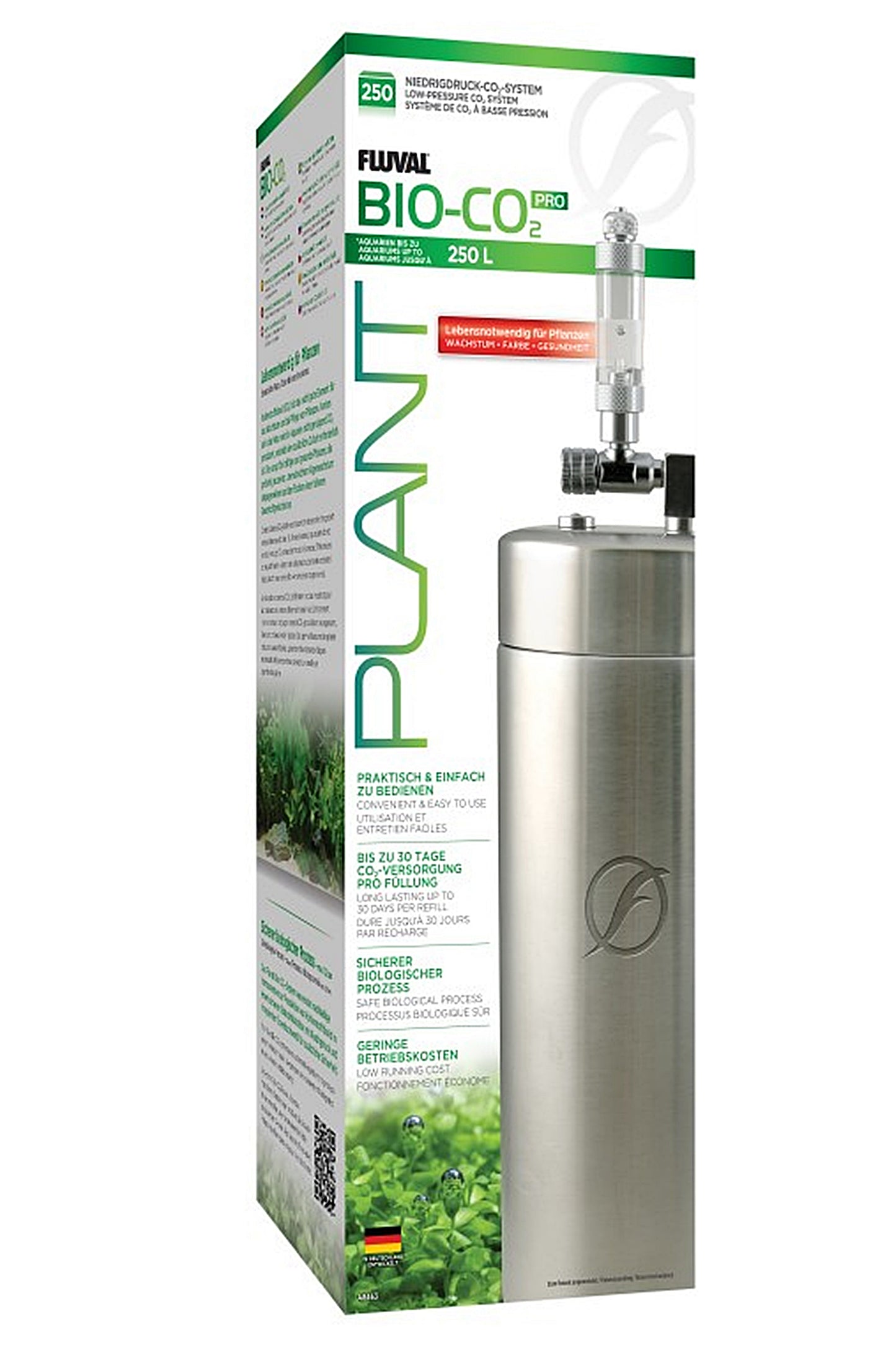 Sistema Fluval BIO-CO? PRO para acuarios de 250 litros (C02)