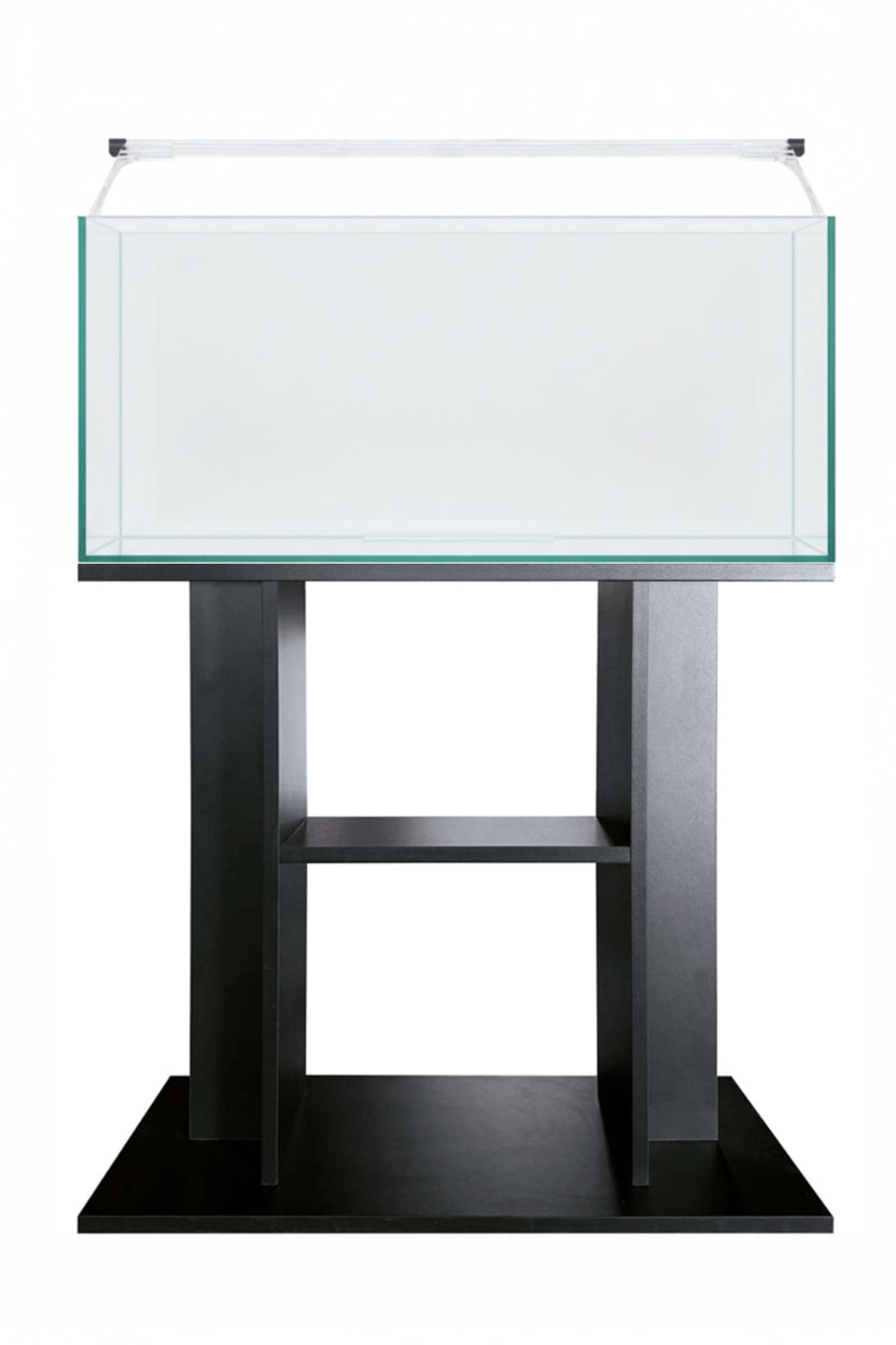 Acuario AquaLight Glass 80 de 76 litros con mueble Negro
