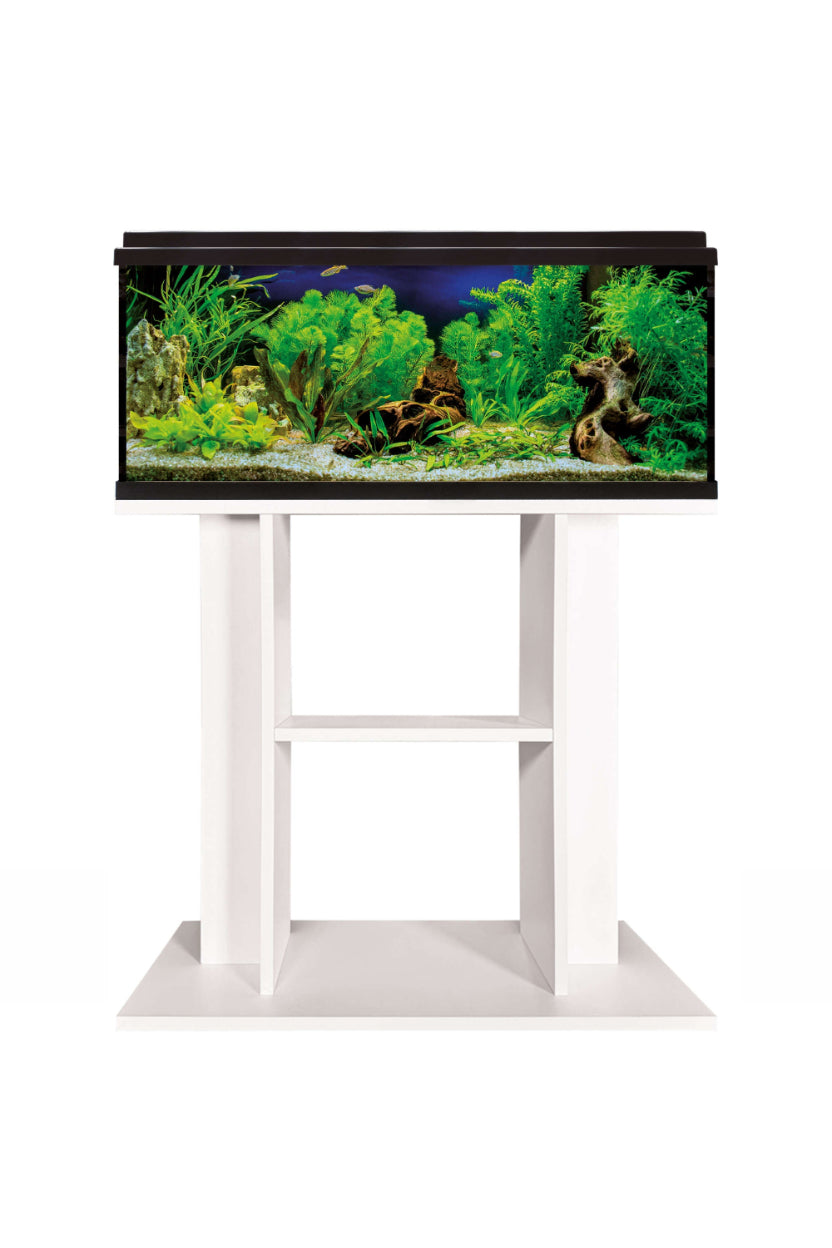AquaLED - Acuario de 100 litros con mueble Blanco
