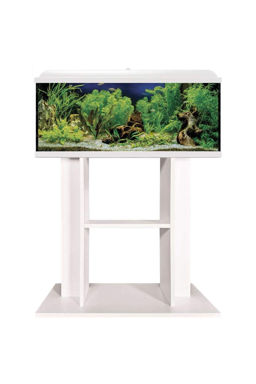 AquaLED PRO - Acuario de 100 litros con mueble en Blanco