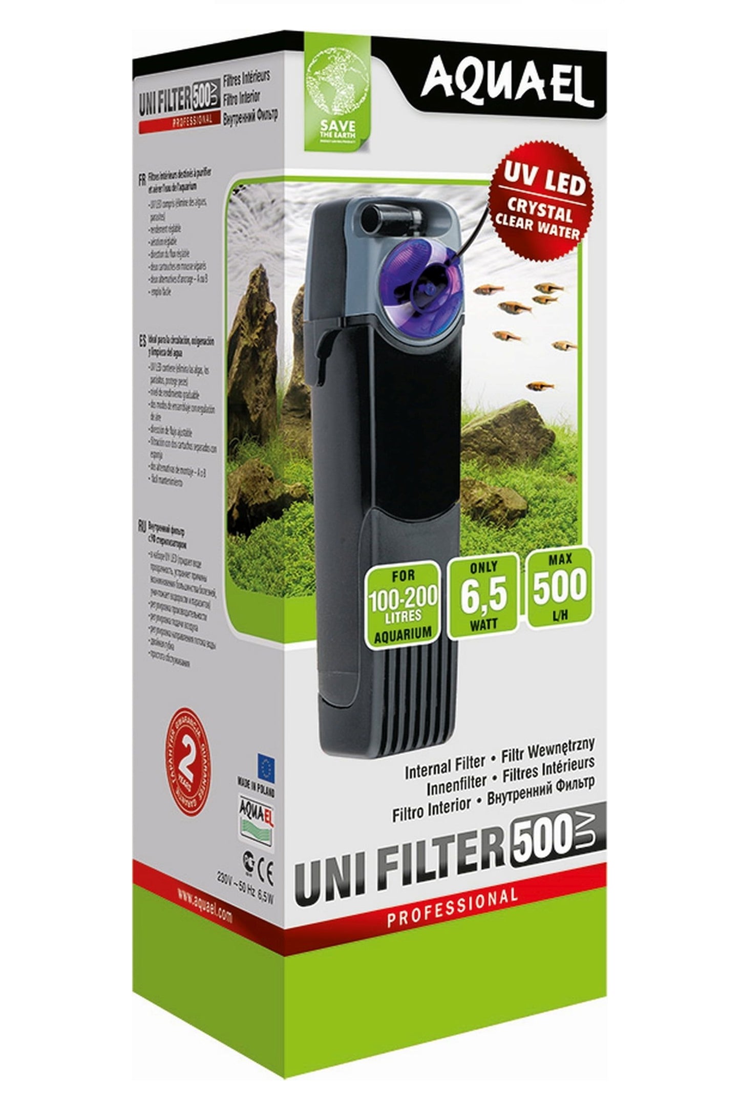 AQUAEL - UNI Filter 500 UV