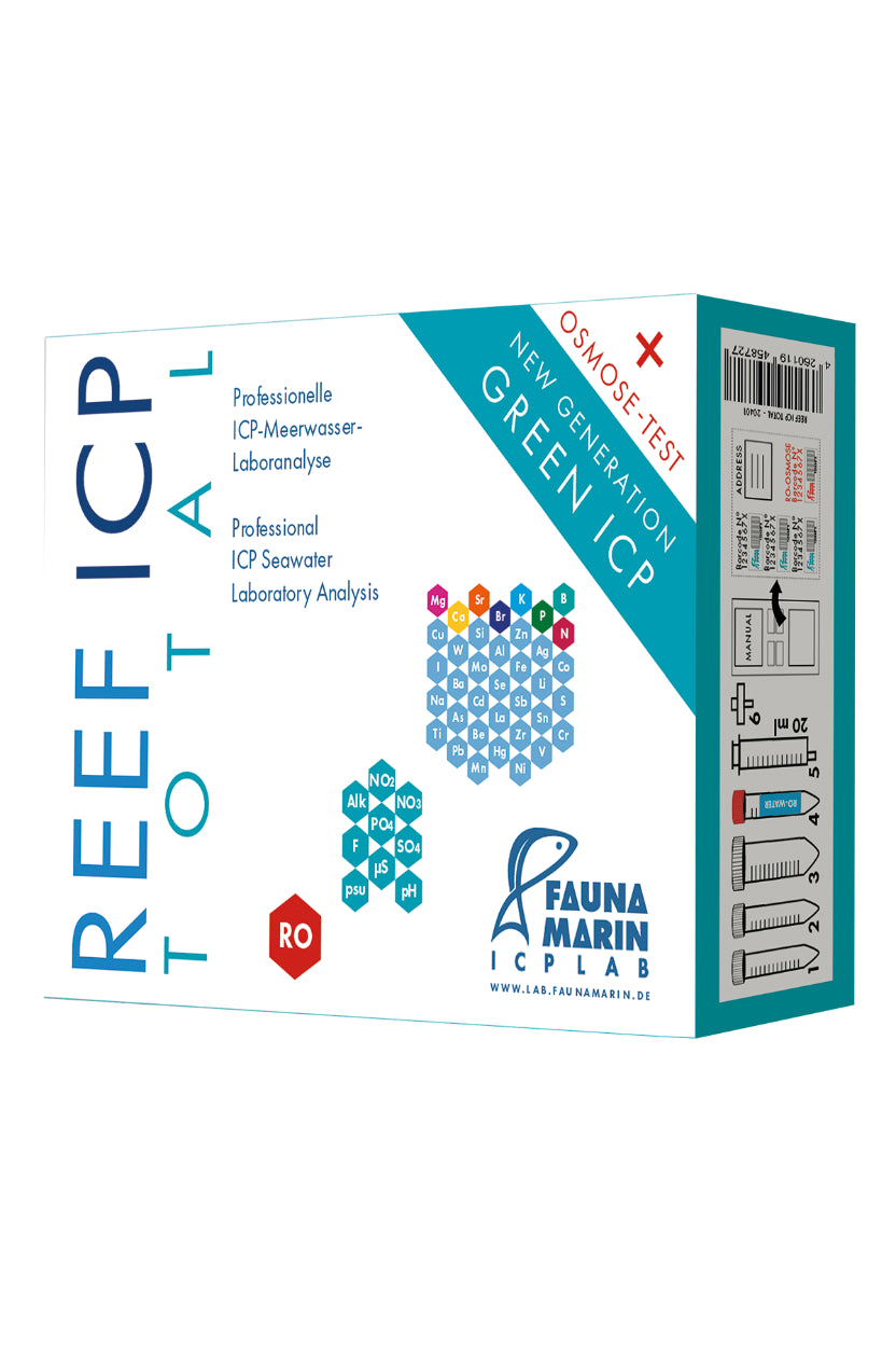 Fauna Marin - Reef ICP Test "Total" (6 Test)
