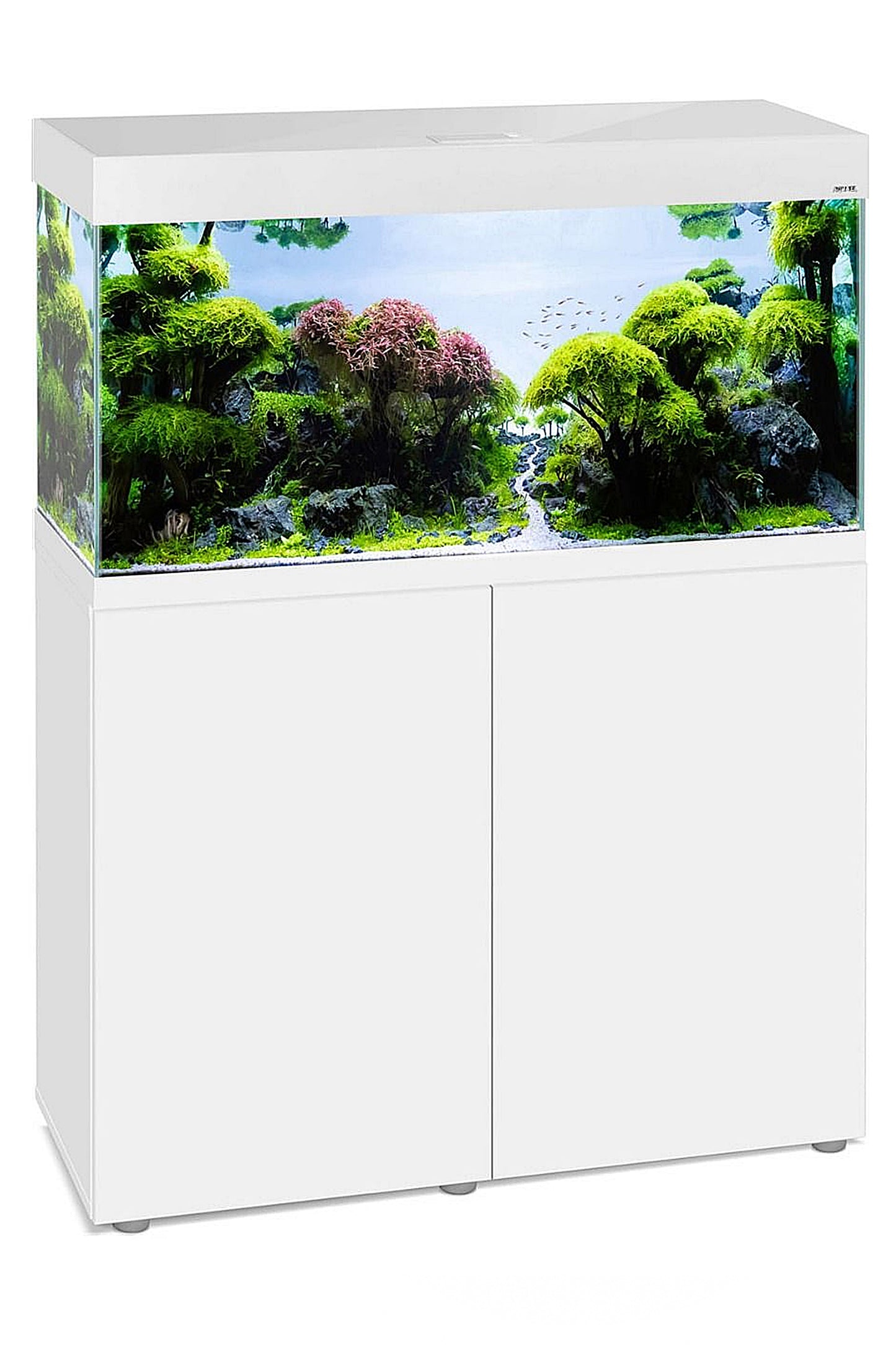 Acuario Optiset 200 litros con mueble Blanco