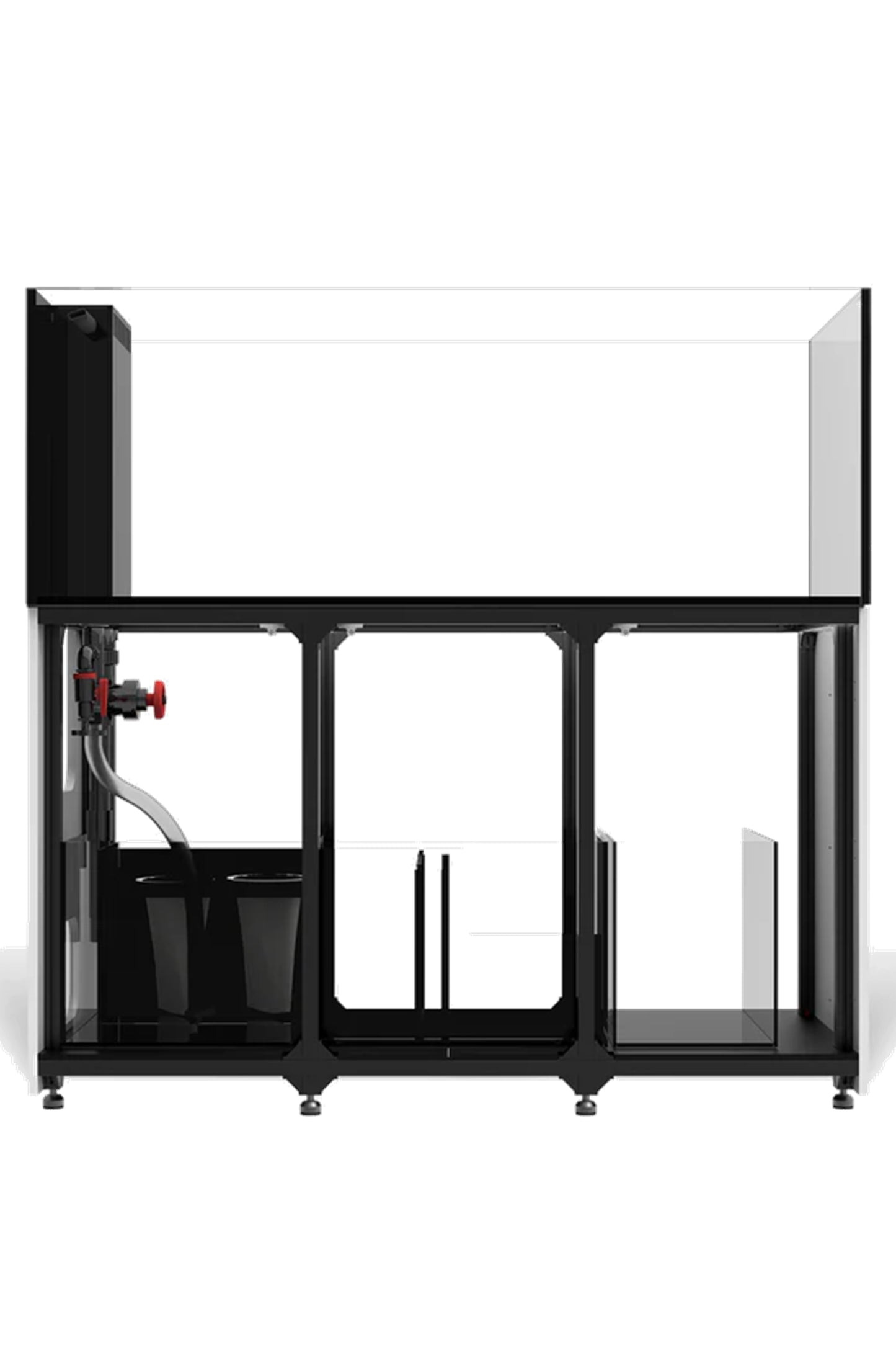 WATERBOX - Acuario PENINSULA 6025 de 527 litros en Negro