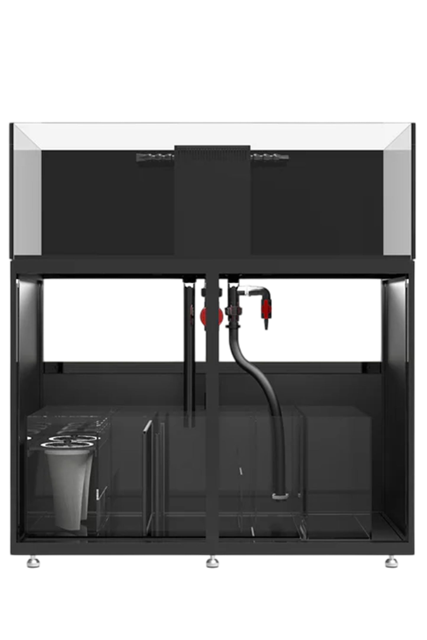 WATERBOX - Nuevo Acuario INFINIA FRAG 125.4 con mueble Negro de 295 litros