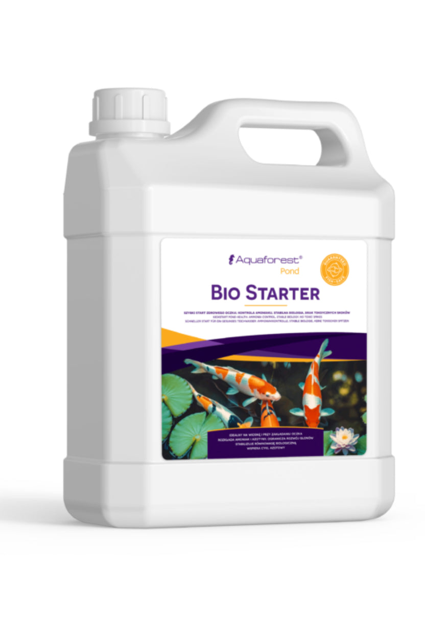 AQUAFOREST POND - BIO STARTER de 1 litro - Bacterias nitrificantes para estanque