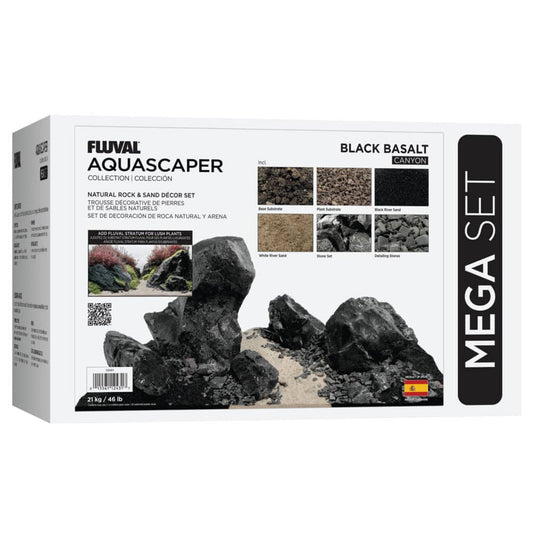 Fluval - Aquascaper Kit Mega - Black Basalt