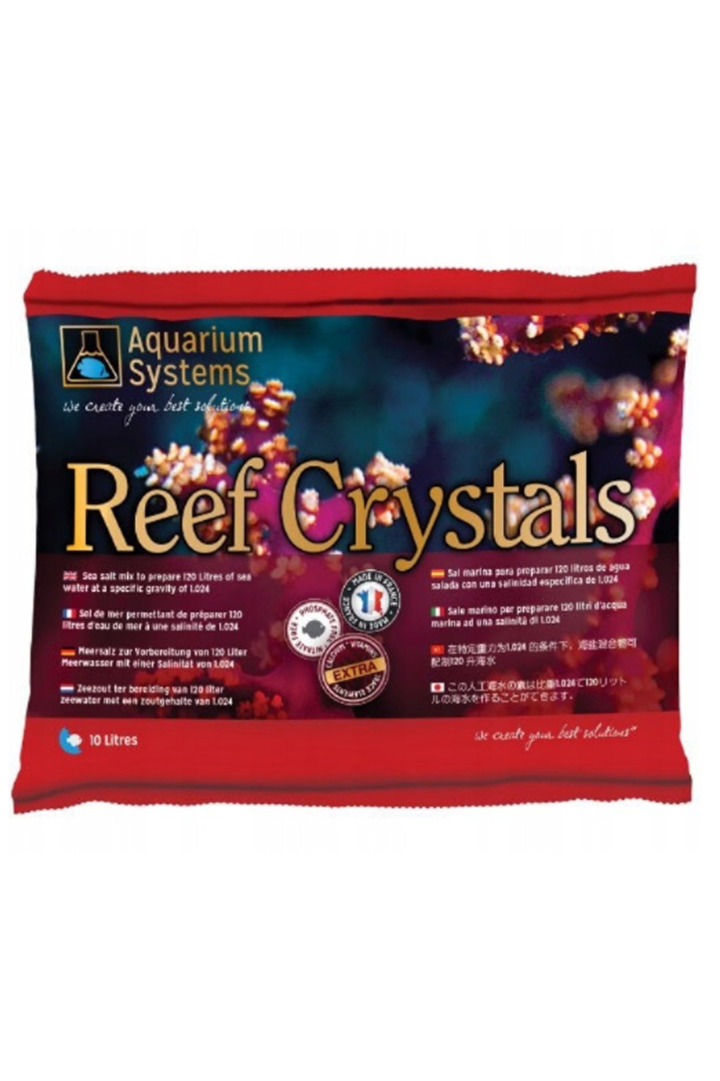 Aquarium Systems - Sal Reef Cristal Nano Bolsa para 10 L