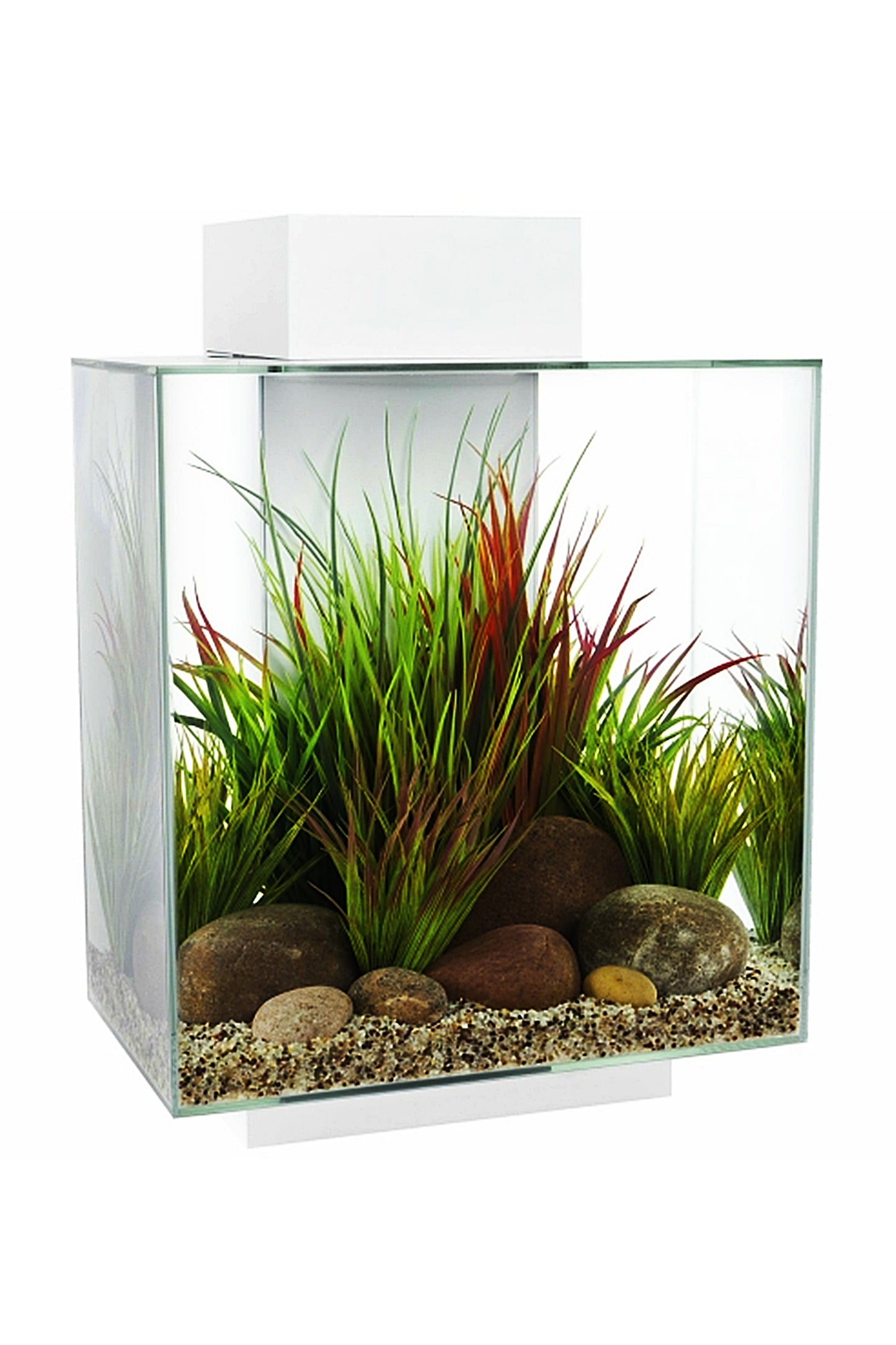 Fluval EDGE LED 2.0 Nano Acuario Blanco de 46 litros