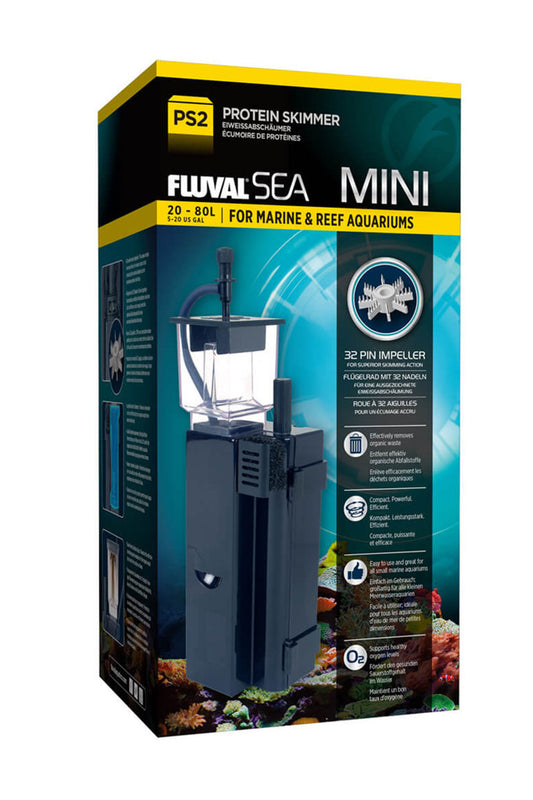 Fluval - Sea Skimmer de Proteínas Mini, 30-80L