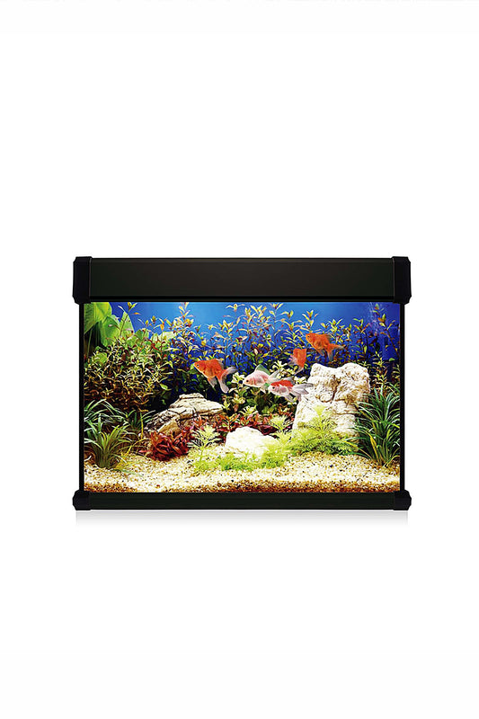 Kit AquaLUX PRO 68 - Acuario de 68 litros Negro