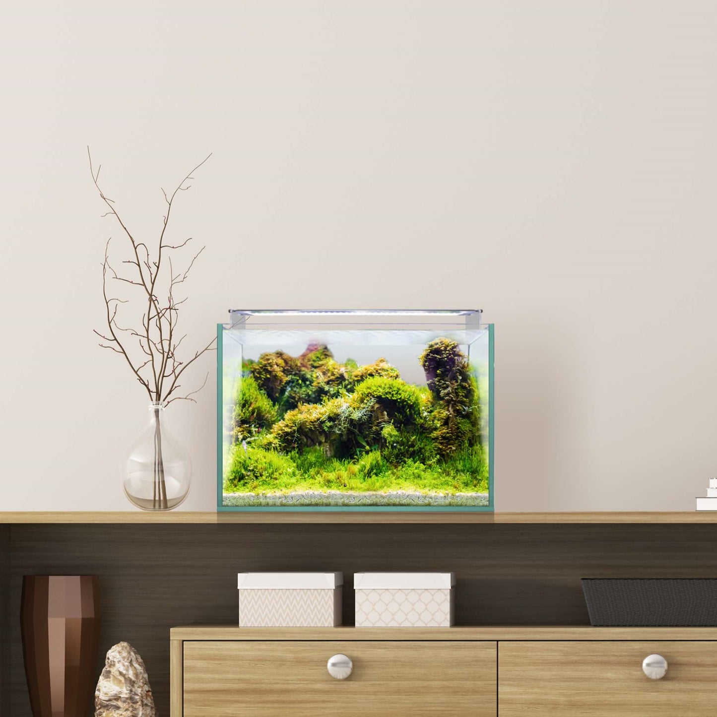 Acuario Kit AquaScape RGB 25 de 26 litros