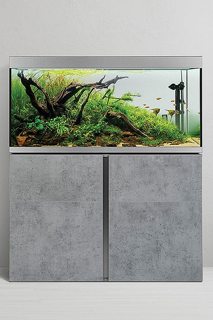 Acuario Fluval SIENA de 332 litros con mueble en Hormigón