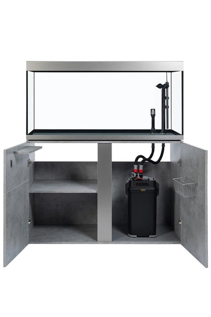 Acuario Fluval SIENA de 332 litros con mueble en Hormigón