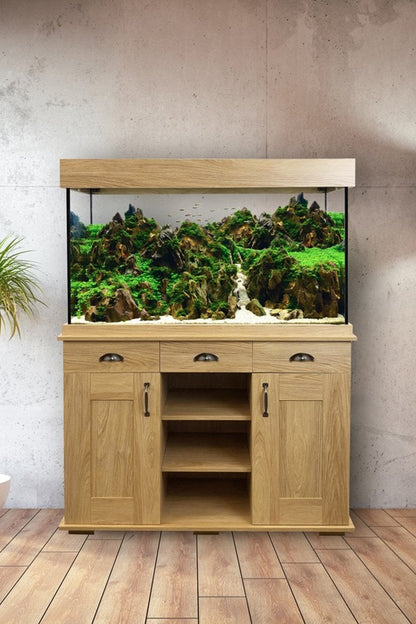 Acuario Fluval Shaker 252 litros en Roble