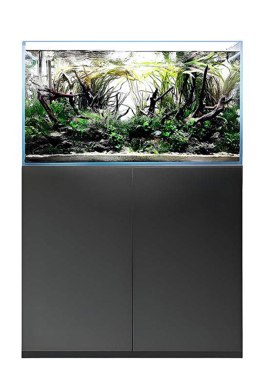 Acuario SET Gran Cubic Experience 92 Negro de 230 litros