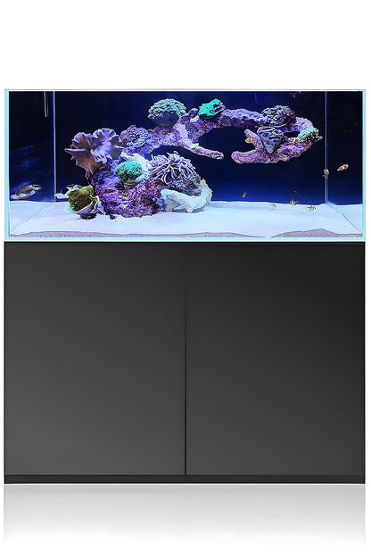 Acuario Gran Cubic SUPER REEF 122 de 366 litros en Negro