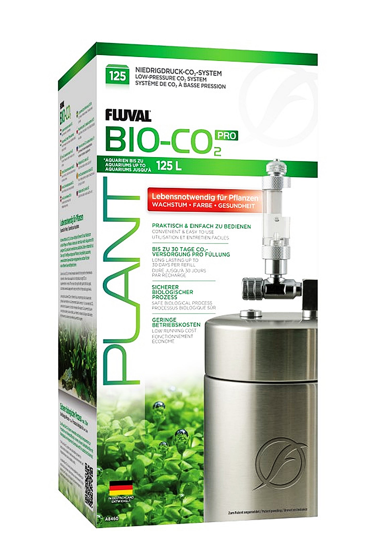 Sistema Fluval BIO-CO? PRO para acuarios de 125 litros (CO2)