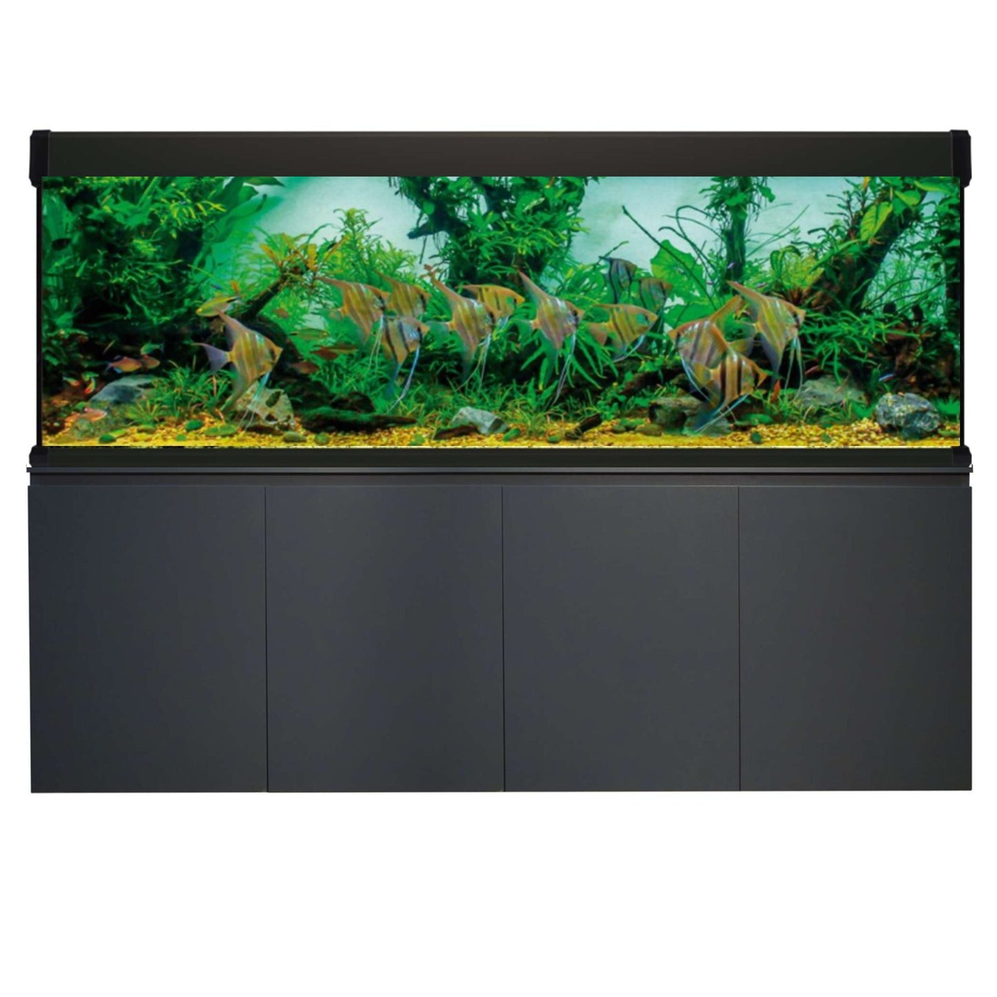 AquaLUX PRO 600 - Acuario de 600 litros con mueble Blanco