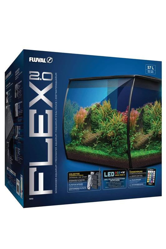Kit de acuario Fluval Flex 2.0 de 57 litros