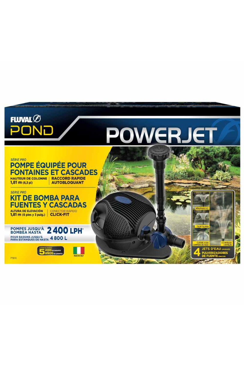 Nuevo Fluval POND - PowerJet 2400 - Bomba para estanques