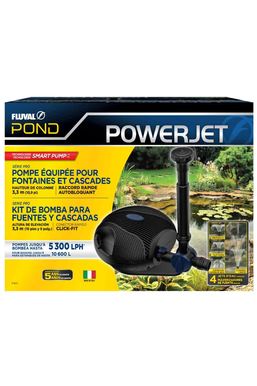 Nuevo Fluval POND - PowerJet 5300 - Bomba para estanques