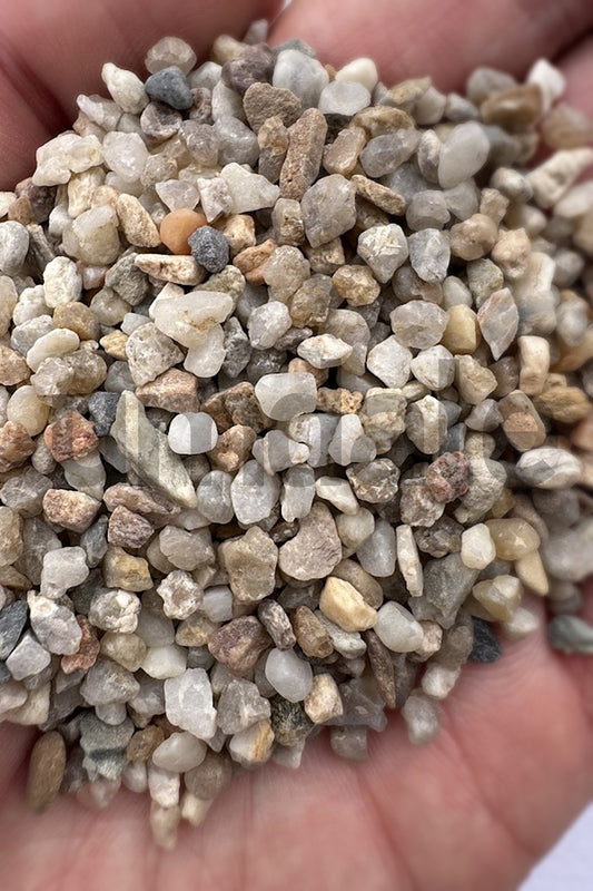 AQUAEL - Natural Multicolored Gravel 3/5 mm. 10 kg.