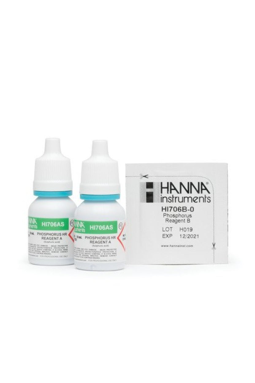 HANNA - Reactivo de Fosforo (Rango Alto) Hi706-25