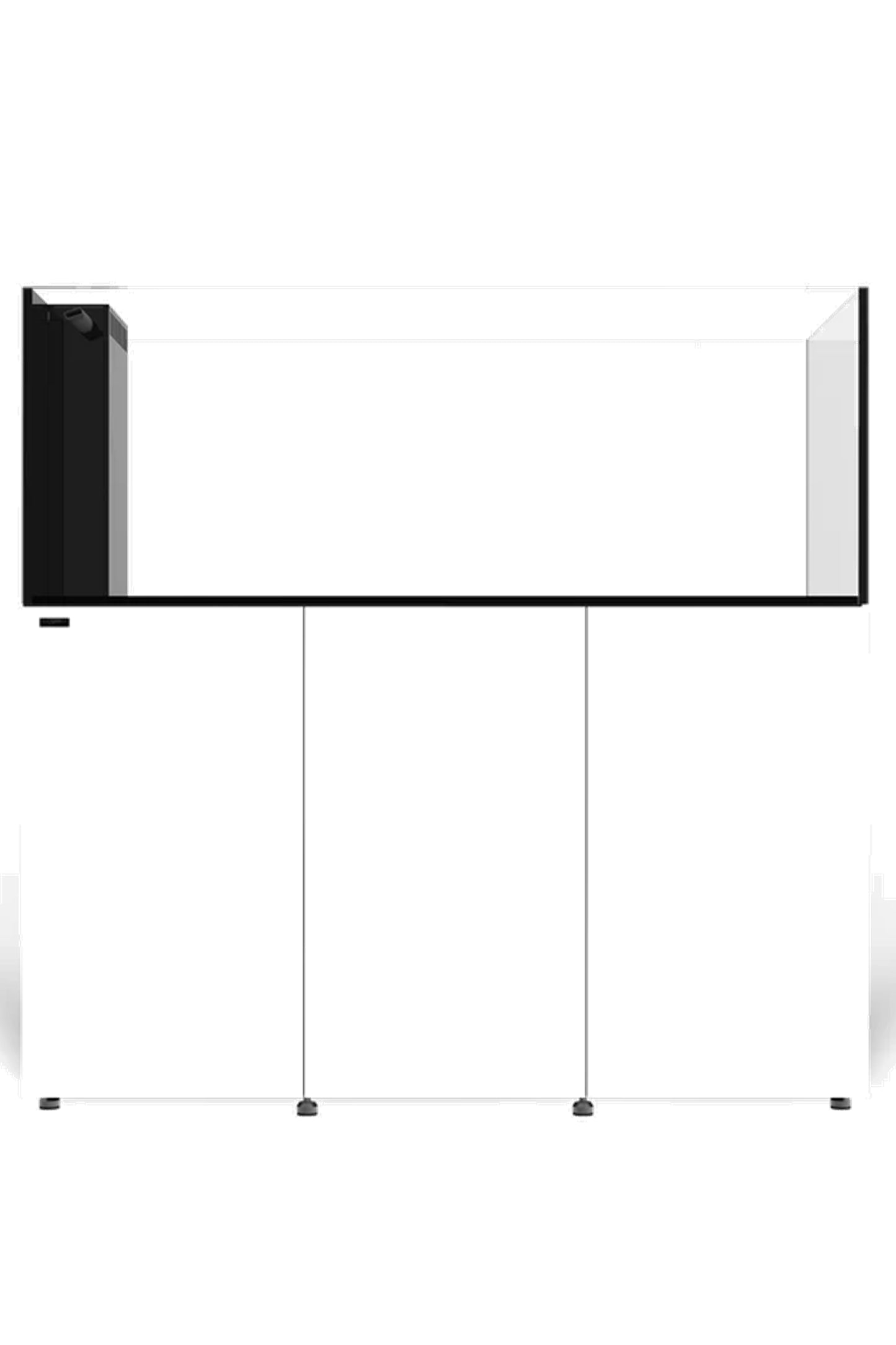 WATERBOX - Acuario PENINSULA 6025 de 527 litros en Blanco