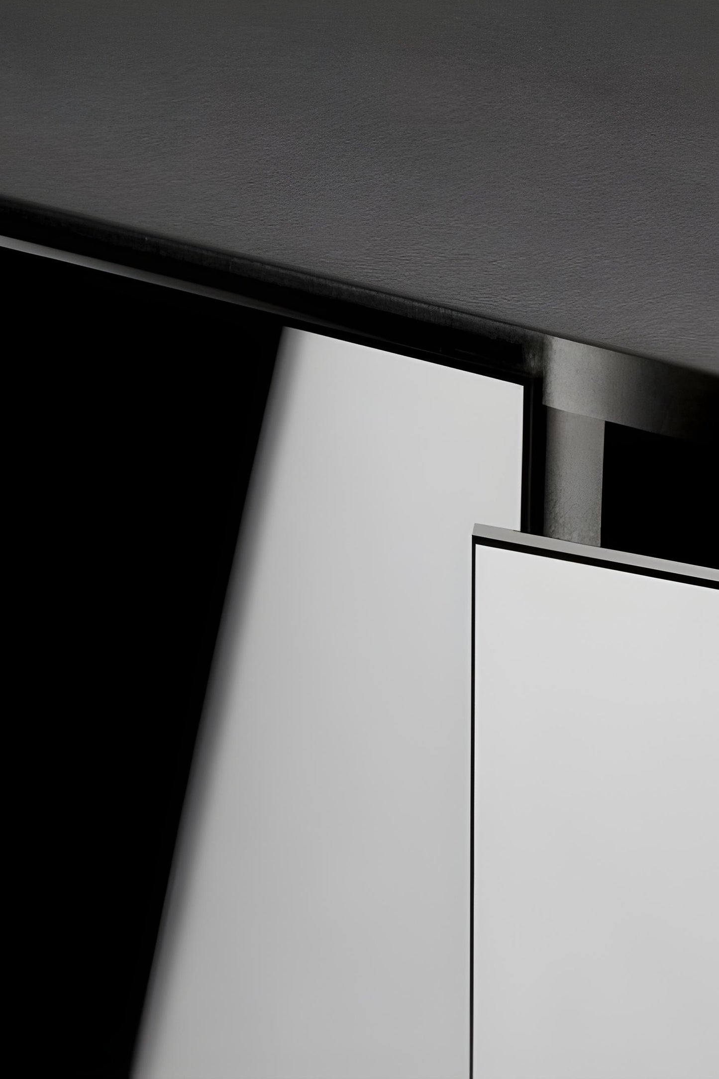 Mueble AQUAEL GLOSSY CUBE NEGRO