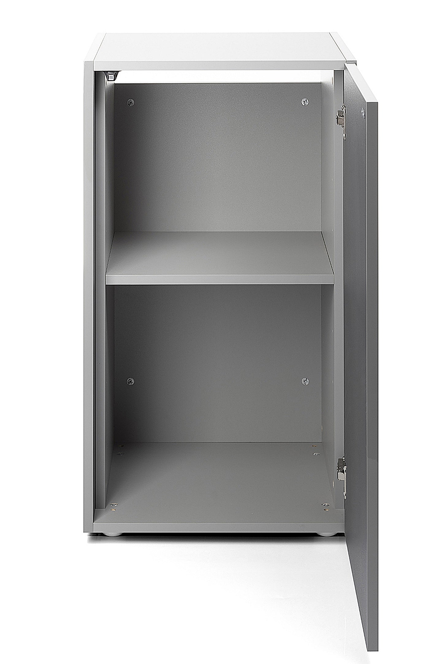 Mueble AQUAEL GLOSSY CUBE GREY