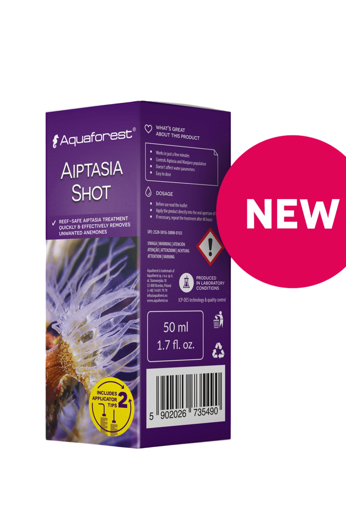 Aquaforest - AIPTASIA SHOT 50 ml