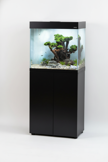 AQUAEL - Acuario OPTISET 130 litros en Negro