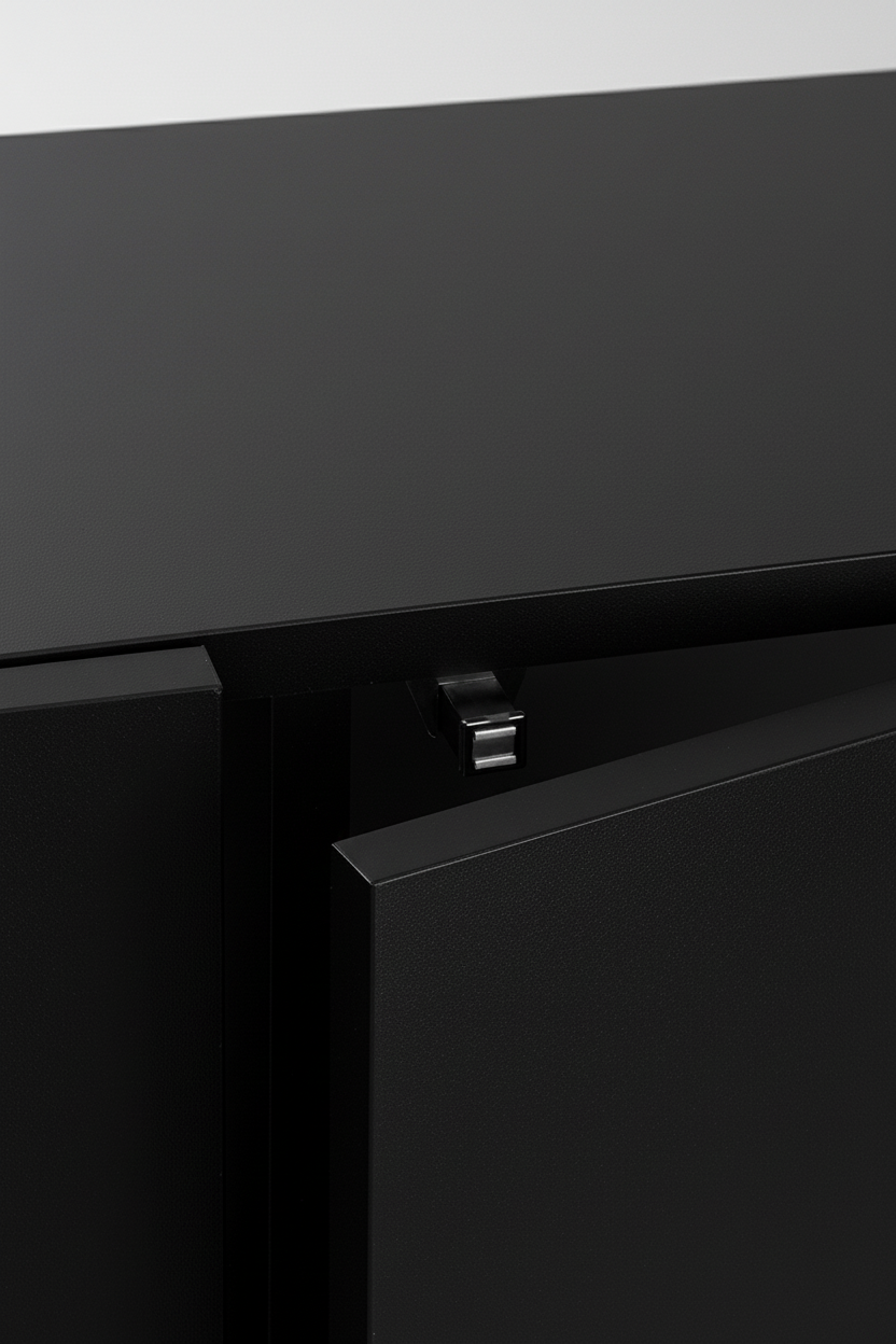 Acuario Optiset 130 litros con mueble Negro