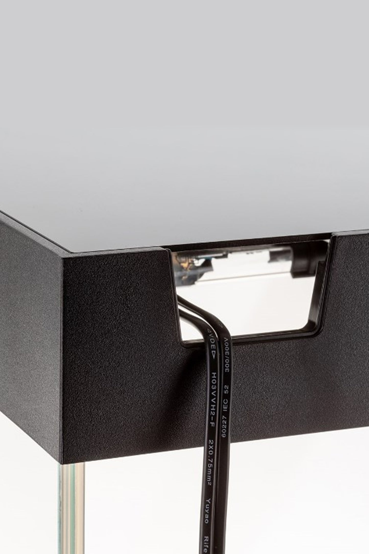 Acuario Optiset 130 litros con mueble Negro