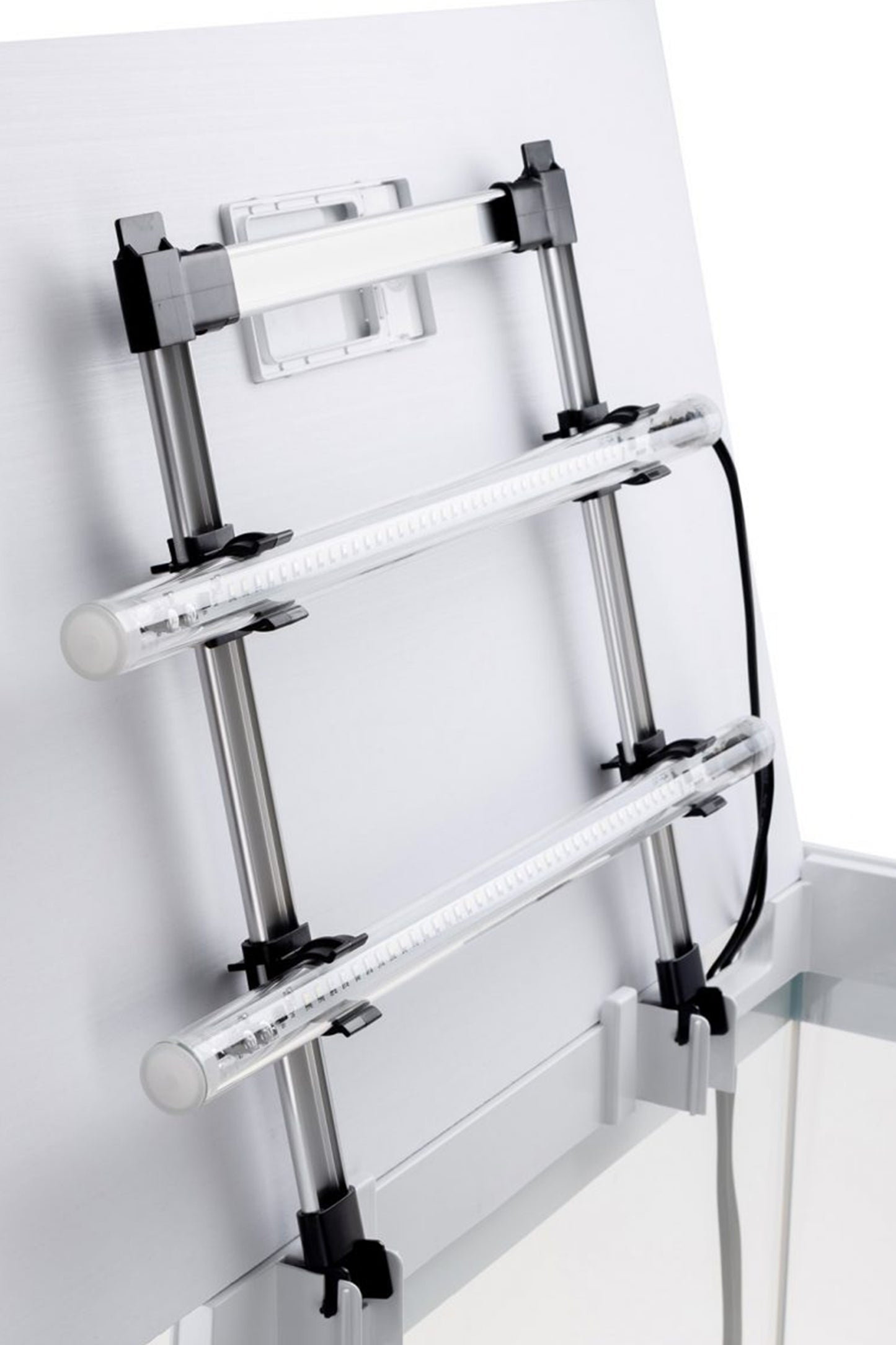 Acuario Optiset 130 litros con mueble Blanco