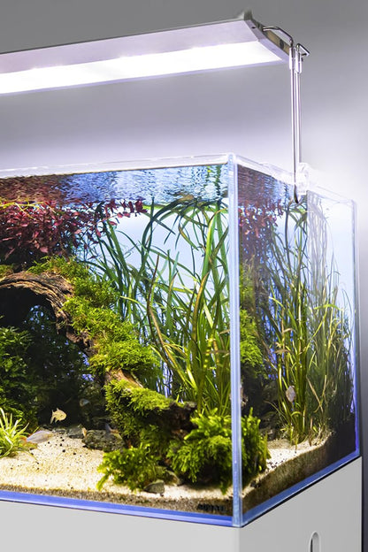 Acuario DIAMOND de 243 litros con mueble Blanco
