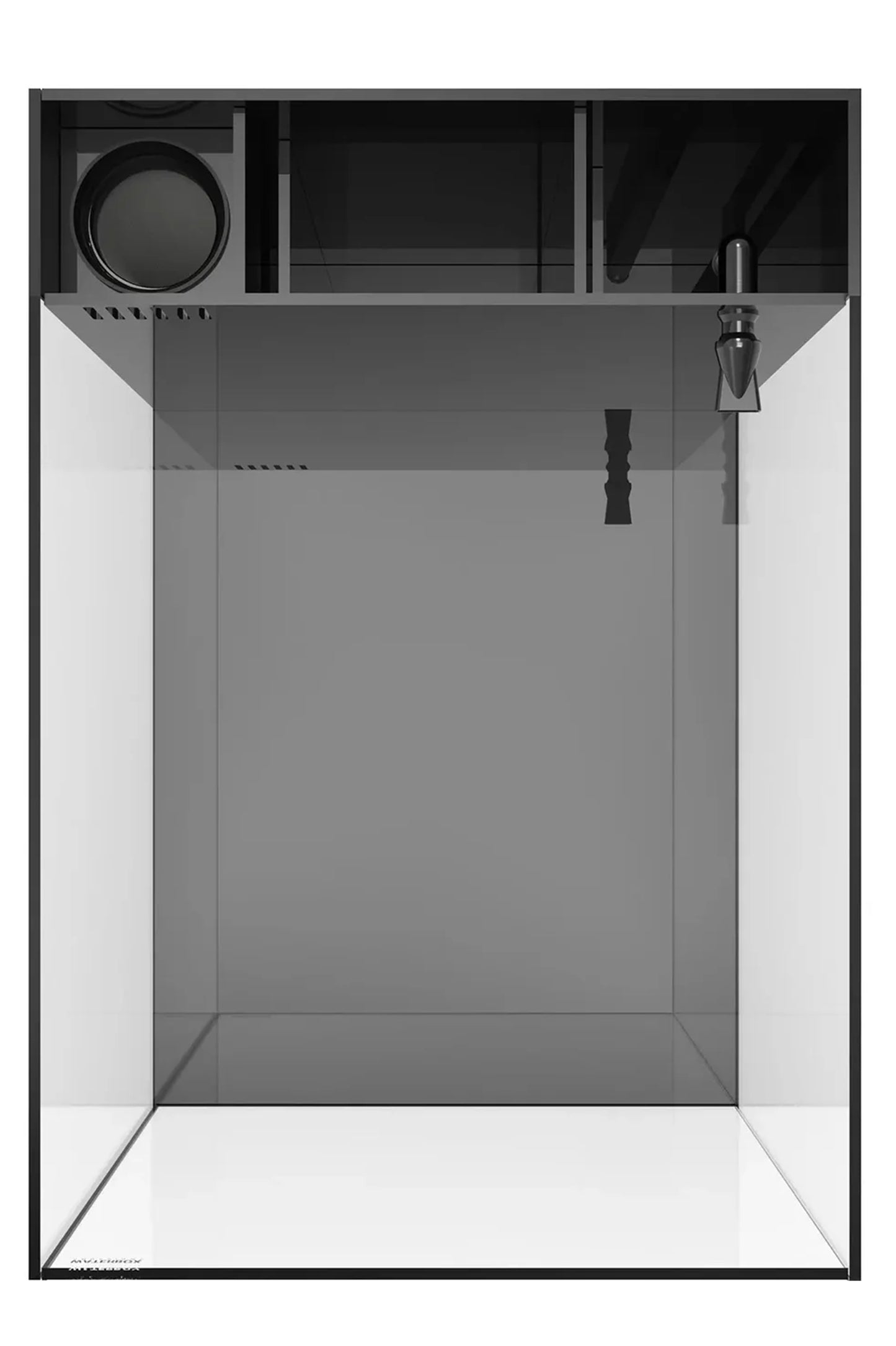 WATERBOX - Nuevo Acuario AIO 25 PENINSULA con mueble Blanco de 90 litros