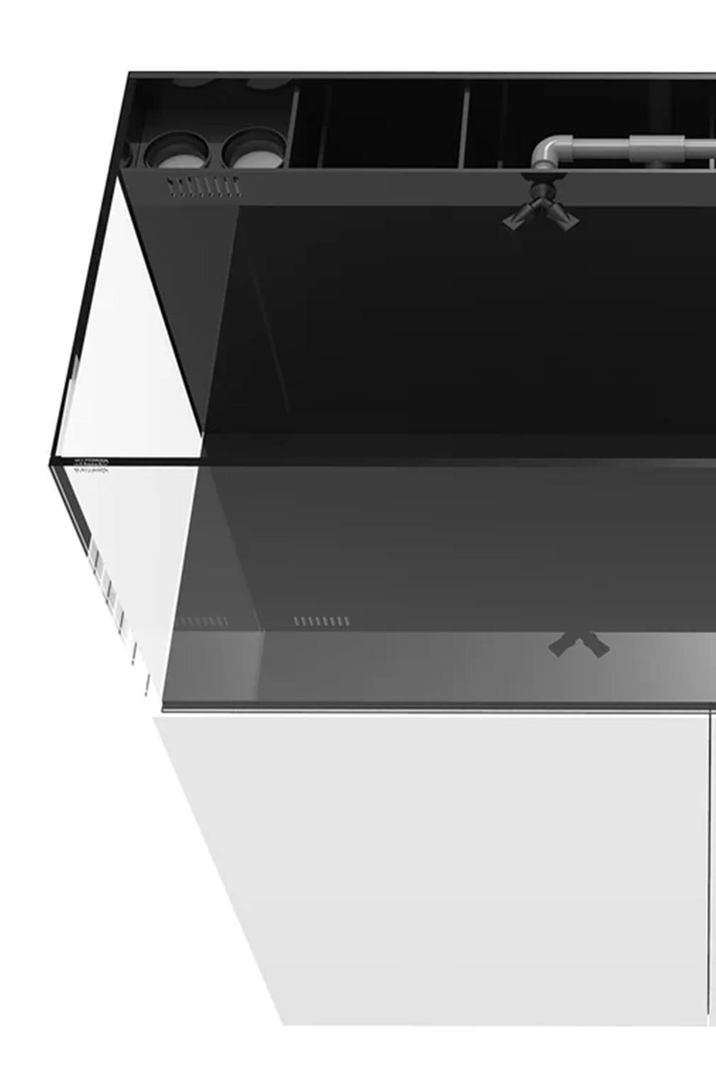 WATERBOX - Nuevo Acuario AIO 65.4 con mueble Negro de 249 litros