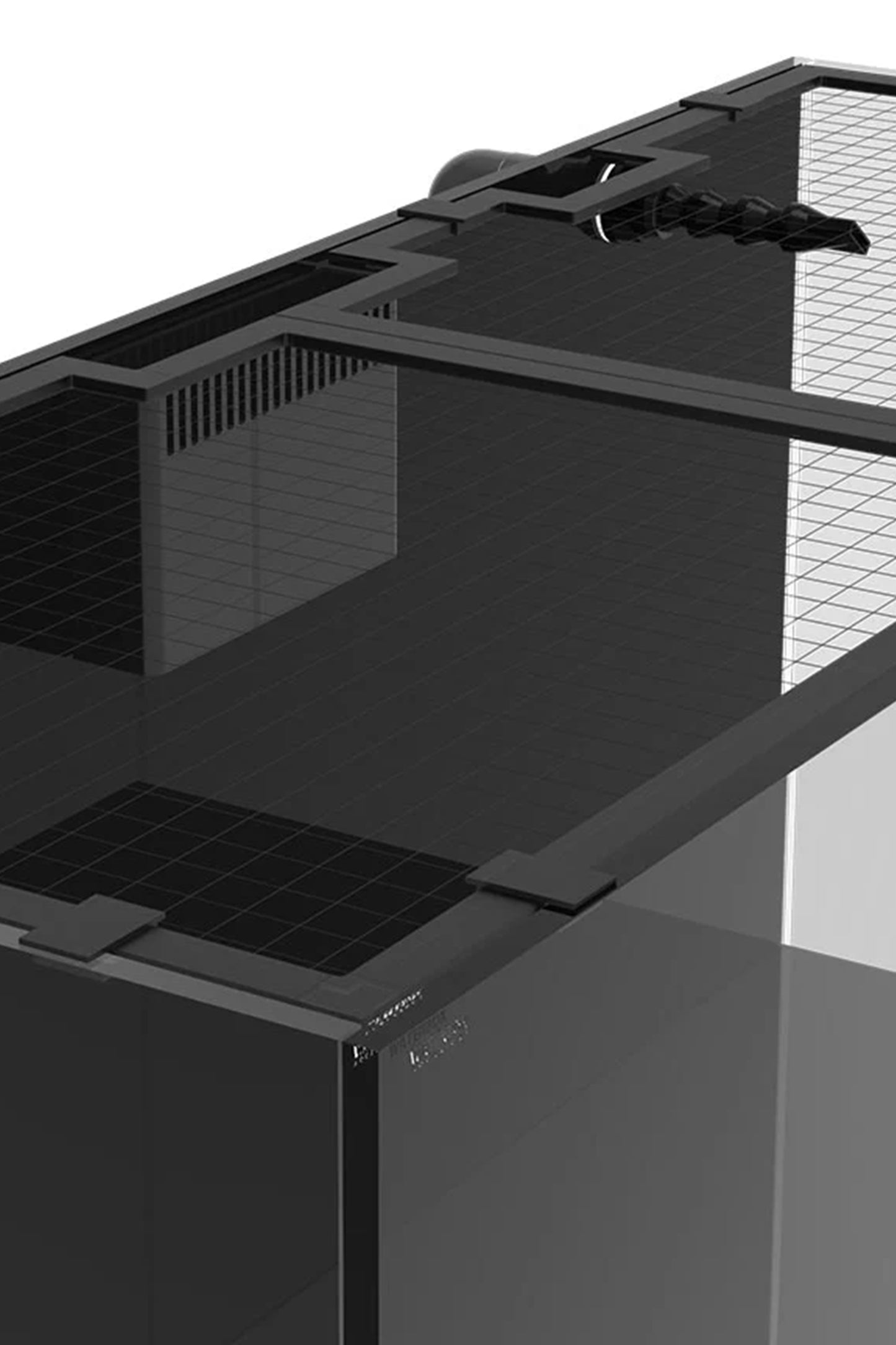 WATERBOX - Nuevo Acuario MARINE EX™ 110.4 con mueble Negro de 301 litros