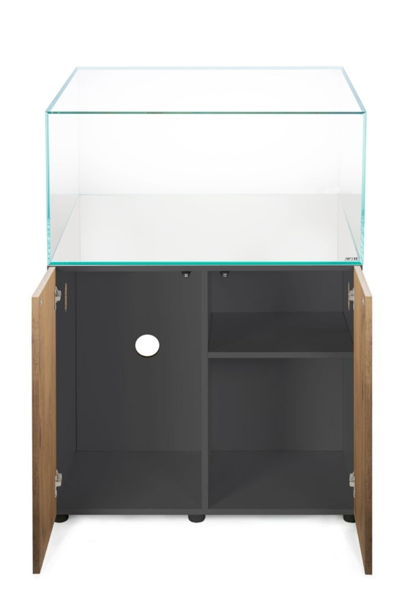 Opti Tank Scape 90 con Stand Forest - Urna de cristal óptico de 243 litros