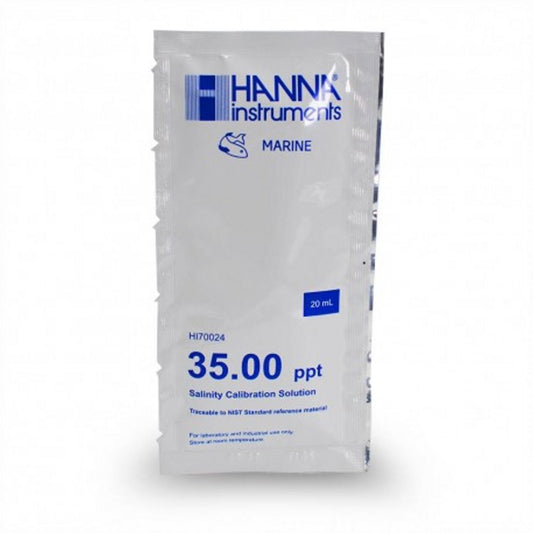 HANNA - Soluci��N Calibraci��N Salinidad 35Ppt (Gr/L) 25U. 20 ml. Hi70024P